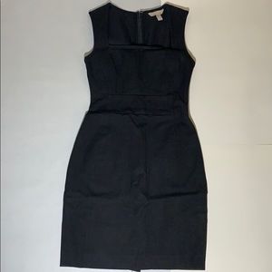 Banana Republic Sheath Dress Black Classic